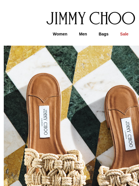 jimmychoo newsletter: Textured Touches: Raffia