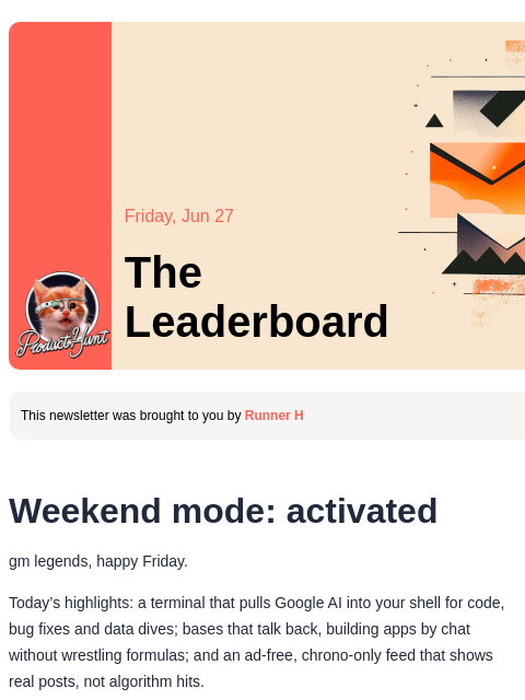 producthunt newsletter: 😸 death of doomscrolling