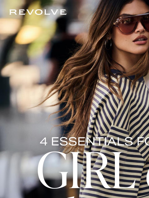 revolve newsletter: 4 Essentials For The Girl On The Go