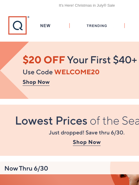 qvcemail newsletter: Vesla E-Trike for a Summer on the Go + Get $20 Off