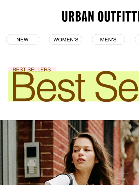 urbanoutfitters newsletter: Take a peek at this week’s best-sellers →