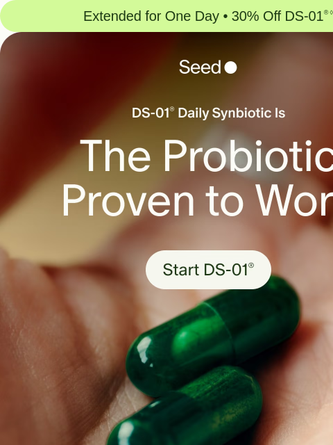 seed newsletter: EXTENDED: 30% off.