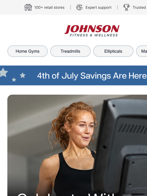 johnsonfit newsletter: 🇺🇸  4th of July Savings Are Here