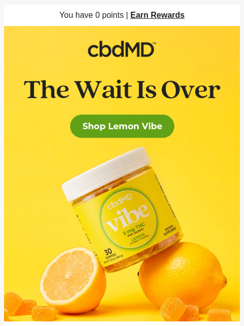 cbdmd newsletter: Summer Has Arrived 😎