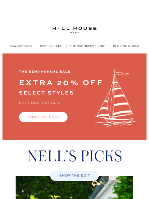 hillhousehome newsletter: Nell’s Semi-Annual Sale Picks 🎀