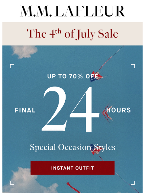 mmlafleur newsletter: 24 HRS Left: Up to 70% Off Dresses