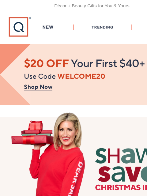 qvcemail newsletter: Shawn’s Bringing the Holiday Magic