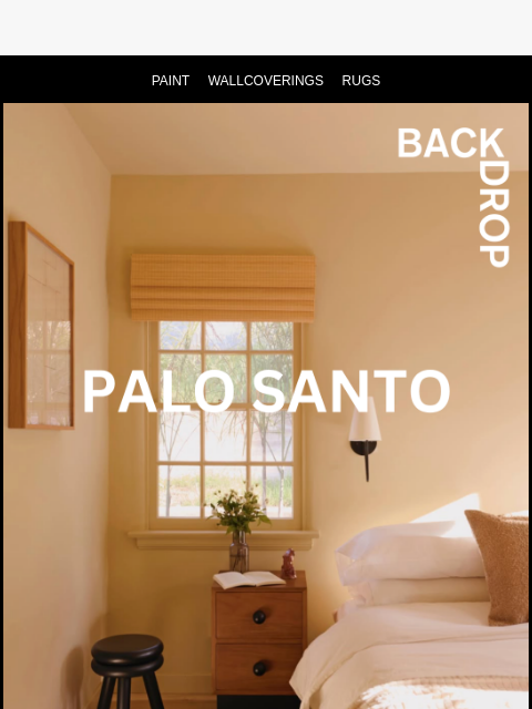 backdrophome newsletter: PALO SANTO