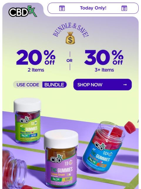 cbdfx newsletter: Today Only: Get up to 30% off sitewide!