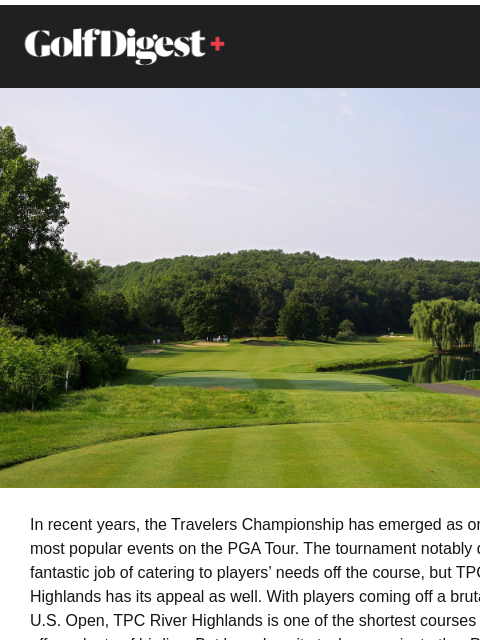 golfdigest newsletter: Ranking every PGA Tour course