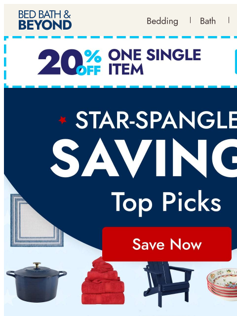 bedbathandbeyond newsletter: Our top Sneak Peek Deals are here