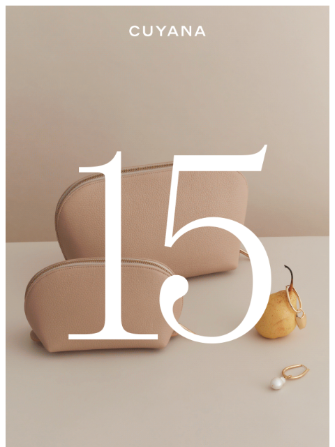 cuyana newsletter: Spotlight on the Bestselling Travel Case Set