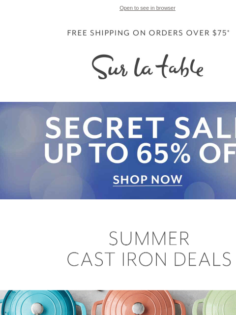 Up to 65% off featuring Sur La Table, Le Creuset, Staub, Viking, Scanpan and more! ‌ ‌ ‌ ‌ ‌ ‌ ‌ ‌ ‌ ‌ ‌ ‌ ‌ ‌ ‌ ‌ ‌ ‌ ‌ ‌ ‌ ‌ ‌ ‌ ‌ ‌ ‌ ‌ ‌ ‌ ‌ ‌ ‌ ‌ ‌ ‌ ‌ ‌ ‌ ‌ ‌ ‌ ‌ ‌ ‌ ‌ ‌ ‌ ‌ ‌ ‌ ‌ ‌ ‌ ‌ ‌ ‌ ‌ ‌