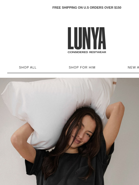 lunya newsletter: THE ULTIMATE STAYCATION