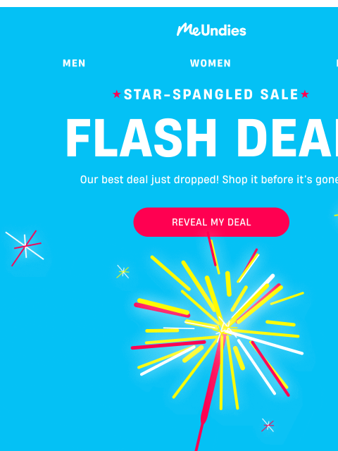 meundies newsletter:  Your Offer Got Upgraded 