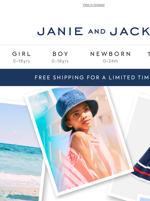 janieandjack newsletter: Our sale's on sale: up to 70% off