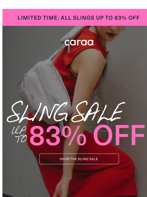 caraa newsletter: As Seen In Vogue (and 83% Off)