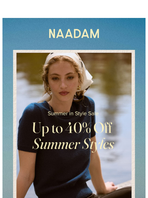 naadam newsletter: 100% Cashmere, Under $150