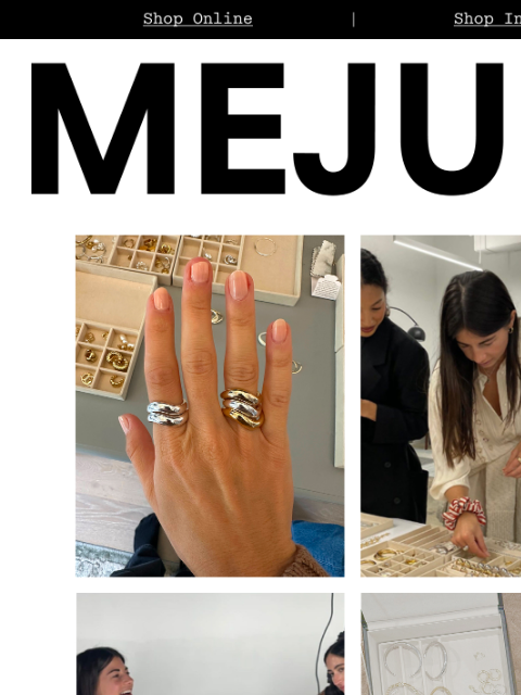 mejuri newsletter: Taking Notes from our Fashion Director
