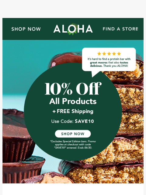 aloha newsletter: Your summer just got sweeter 😍