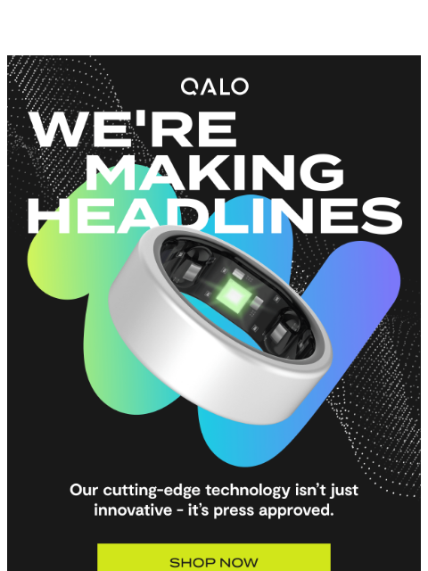 qalo newsletter: The ring everyone’s talking about