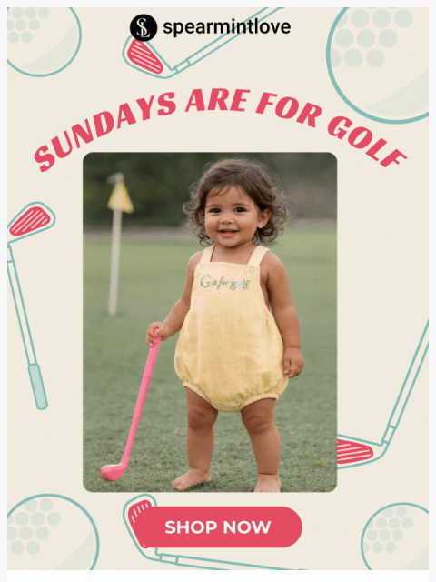spearmintlove newsletter: Sunday Style: Little Golfer Edition ⛳