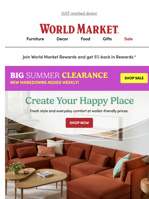 emailworldmarket newsletter: Style without the splurge 💰