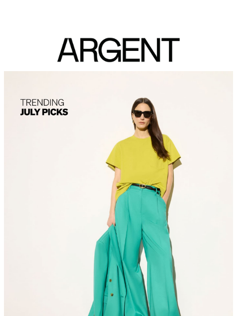 argentwork newsletter: Trending | July's Essentials