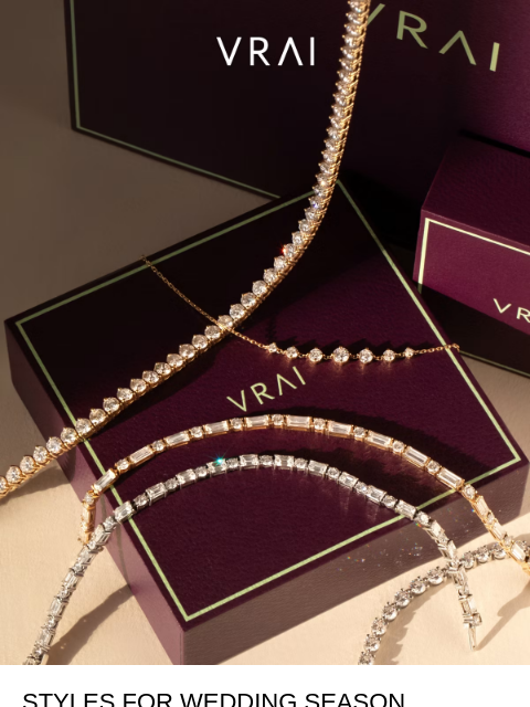 vrai newsletter: What’s your wedding-guest look? 