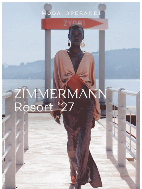 modaoperandi newsletter: ZIMMERMANN takes to the sea ⚓️