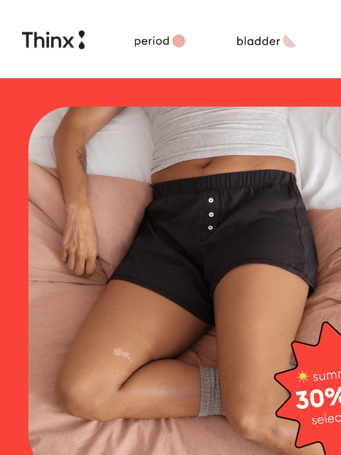 shethinx newsletter: Get 30% off these styles