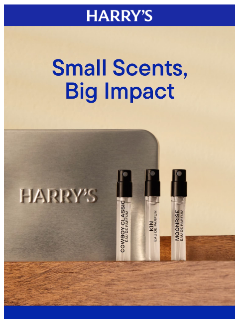 harrys newsletter: A fragrance set that hits every note