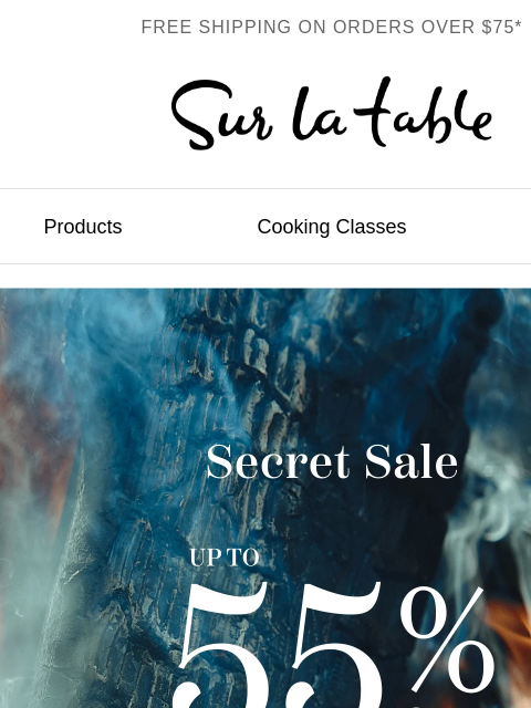 surlatable newsletter: Up to 55% off picks you'll only find here.