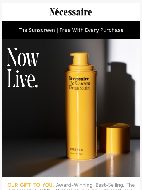 The Sunscreen | 100% Mineral. Free With Every Purchase. ͏ ͏ ͏ ͏ ͏ ͏ ͏ ͏ ͏ ͏ ͏ ͏ ͏ ͏ ͏ ͏ ͏ ͏ ͏ ͏ ͏ ͏ ͏ ͏ ͏ ͏ ͏ ͏ ͏ ͏ ͏ ͏ ͏ ͏ ͏ ͏ ͏ ͏ ͏ ͏ ͏ ͏ ͏ ͏ ͏ ͏ ͏ ͏ ͏ ͏ ͏ ͏ ͏ ͏ ͏ ͏ ͏ ͏ ͏ ͏ ͏ ͏ ͏ ͏ ͏ ͏ ͏ ͏ ͏ ͏ ͏ ͏ ͏