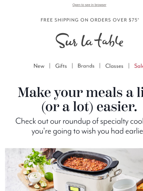 surlatable newsletter: Elevate Your Kitchen Game with Pro-Level Cookware