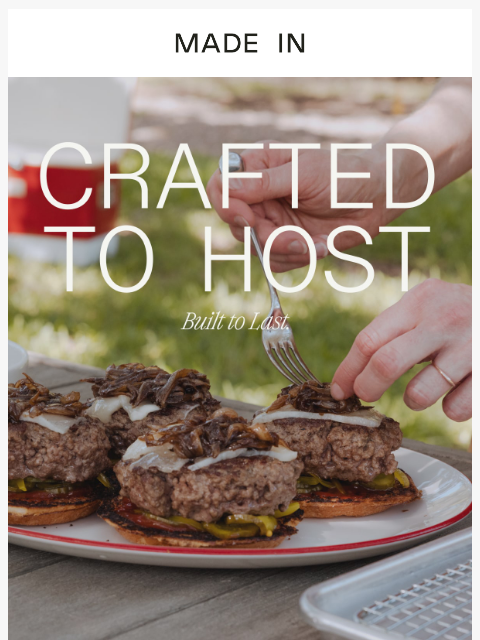 madeincookware newsletter: Plating That Makes a Statement