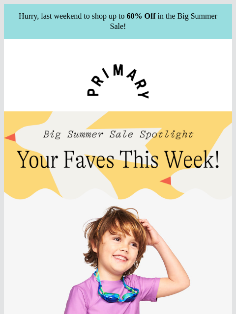 primary newsletter: Heads up—this sale's almost over ⏳