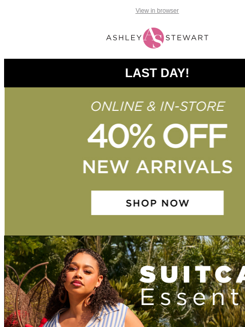 ashleystewart newsletter: Reminder: Don’t forget to pack these long-weekend ...