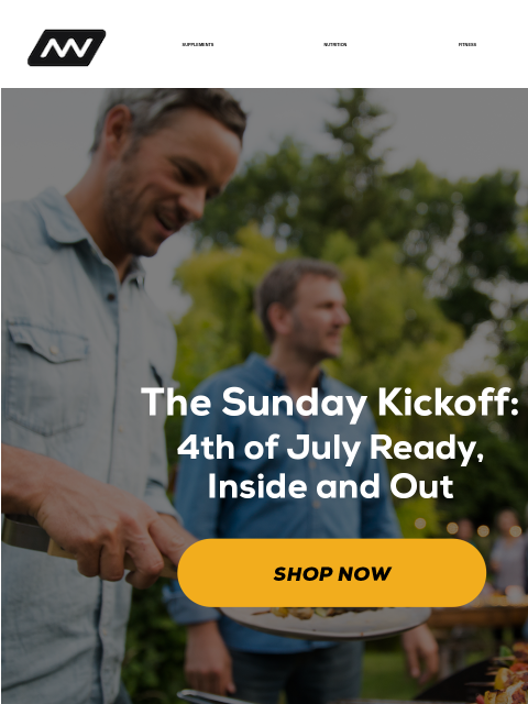 onnit newsletter: 🎆 Get 4th of July Ready
