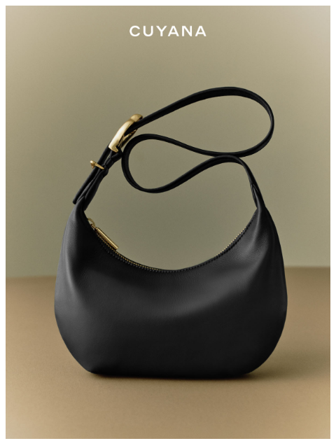 cuyana newsletter: Little Black Bags