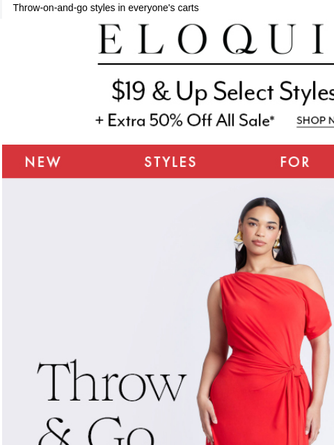 eloquii newsletter: Did we just make summer's best dresses?