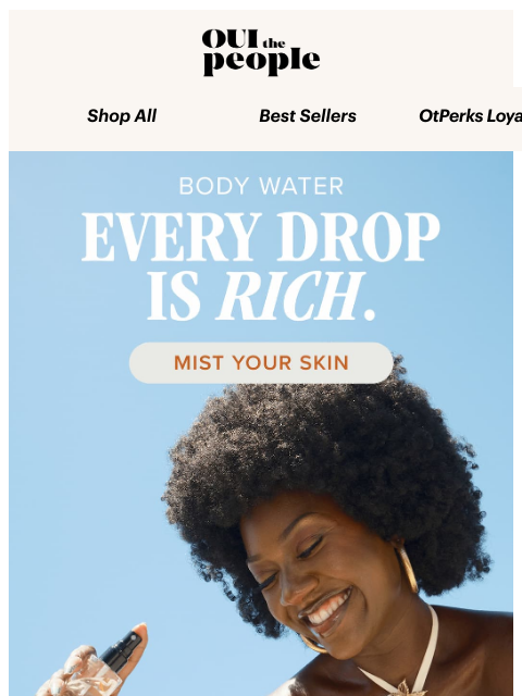 ouithepeople newsletter: Why Is Our Body Mist Different?