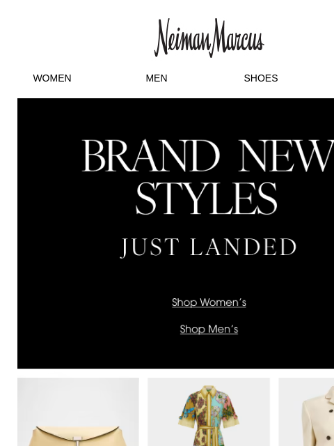 neimanmarcus newsletter: Perfect your summer look with 1,000+ new styles