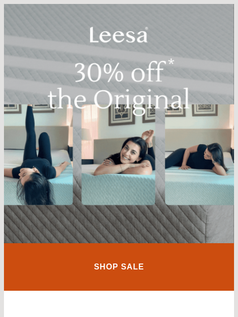 leesasleep newsletter: “Getting into bed just keeps getting better.”