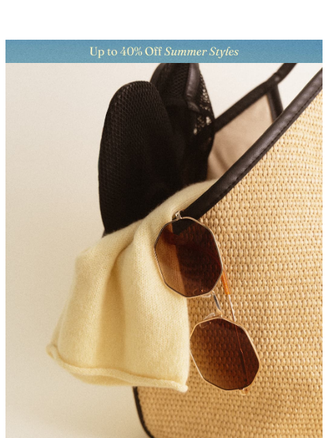 naadam newsletter: Up to 40% off vacation-worthy knits