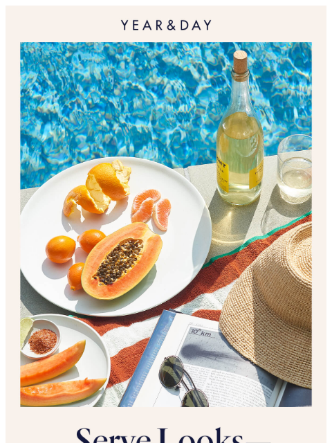 yearandday newsletter: This sale serves