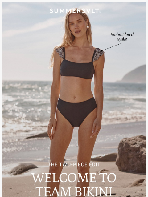 summersalt newsletter: Just Landed: NEW Bikini Tops