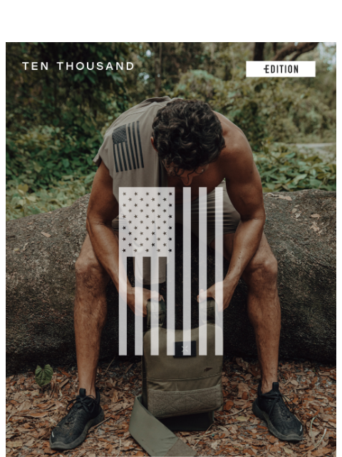 tenthousand newsletter: Limited Drop: Flag Edition 🇺🇸