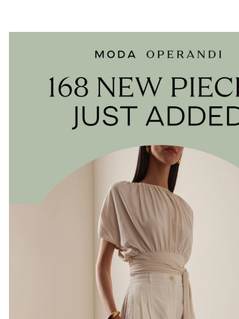 modaoperandi newsletter: WHAT'S NEW: Shop the week's latest pieces now