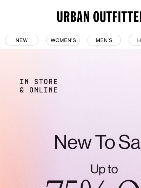 urbanoutfitters newsletter: once they’re gone, they’re gone!